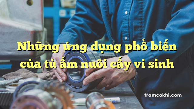 Những ứng dụng phổ biến của tủ ấm nuôi cấy vi sinh