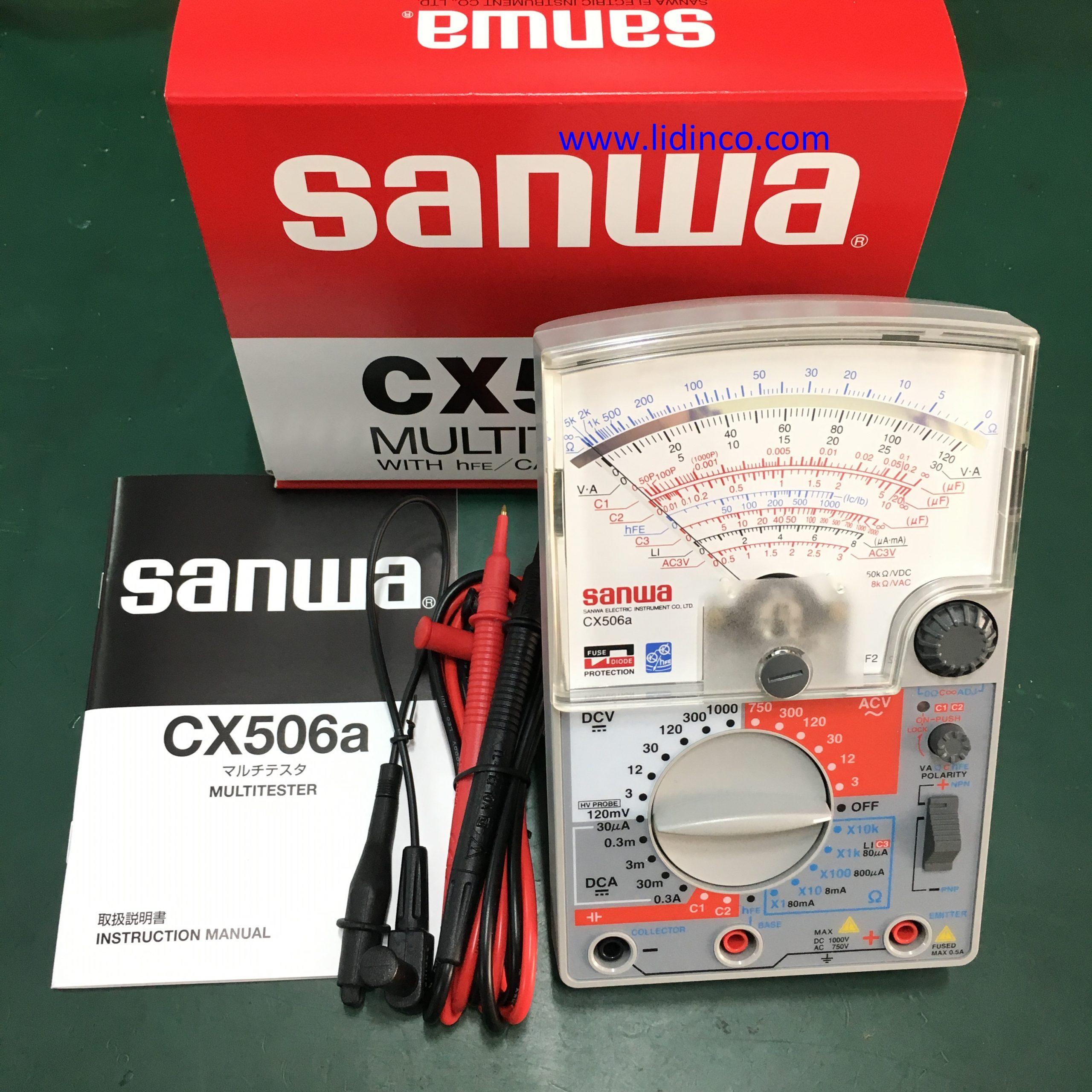 Đồng hồ kim Sanwa CX506a