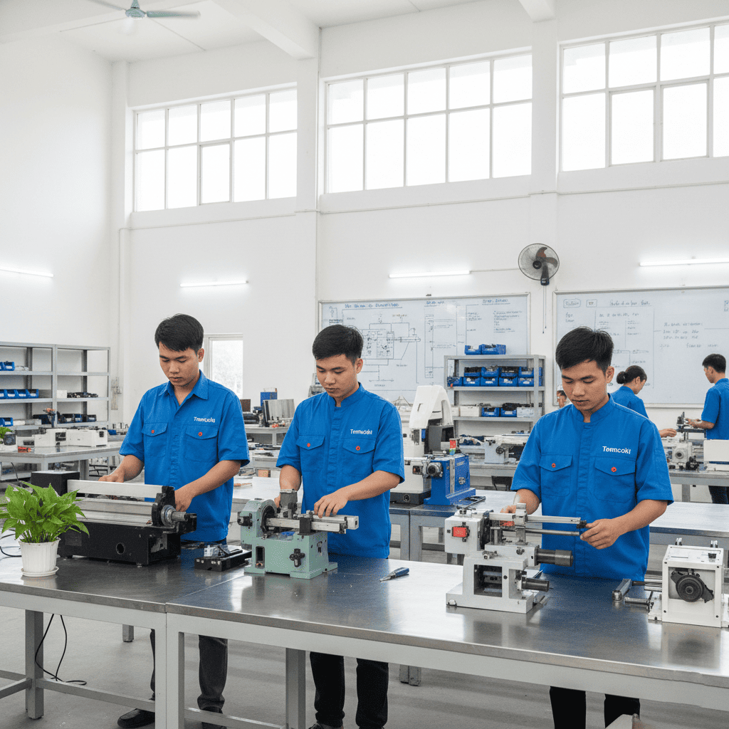 Sản phẩm máy móc công nghiệp hoàn thiện bởi Trạm Cơ Khí